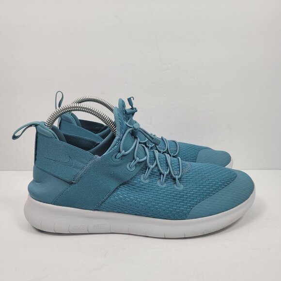 Nike Free RN Commuter 2017 Women's Blue Running Shoes 880842-005 US Size 10 - Picture 1 of 8